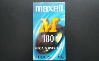 Maxell E-180 M VHS kasetti UUSI
