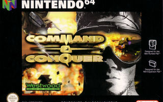 Command & Conquer (CIB) N64 (Käytetty)