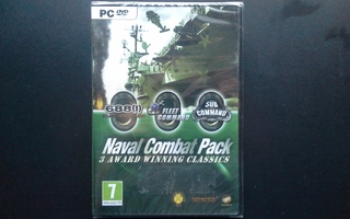 PC DVD: Naval Combat Pack, 3x peliä (2011) UUSI