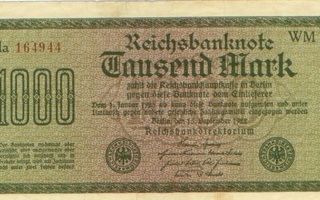 Reich 1 000 mk 1922