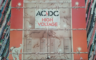 AC/DC High Voltage LP 1981 painos