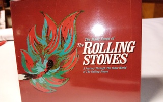 3CD THE MANY FACES OF THE ROLLING STONES ( UUSI) SIS POSTIK