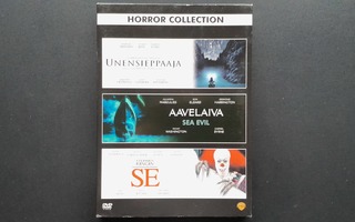 DVD: Horror Collection: Unensieppaaja + Aavelaiva +SE, 3xDVD