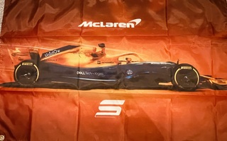 F1 Formula 1 McLaren seinälippu