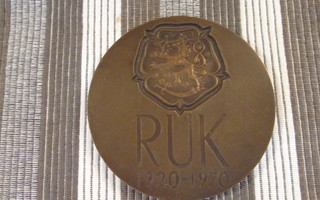RUK mitali 1920-1970 / Tapio Wirkkala 1970.