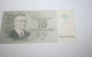 10 mk 1963. Litt.A . Tähti. Kl 3.