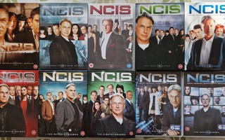 NCIS kaudet 1-10 - DVD Boxit