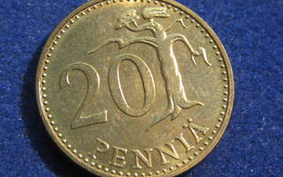 20 penniä 1970