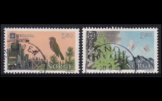 Norja 946-7 o Europa luonnonsuojelu (1986)