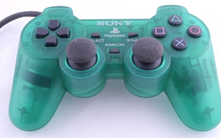 Playstation 1 Controller Dualshock (Clear Green)