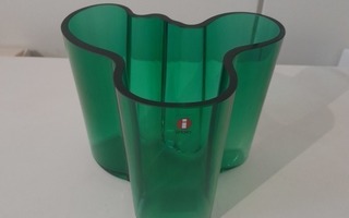 Iittala Aalto maljakko 120mm, smaragdi