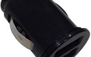 4.8A (12/24V) autolaturi kahdella USB-portilla