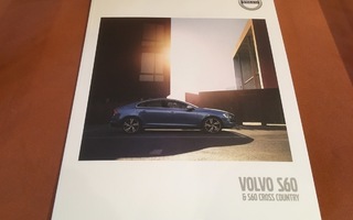 2017 Volvo S60 ja S60 Cross Country esite