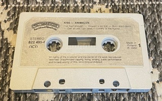 Kiss – Animalize C-kasetti