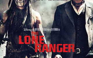 The Lone Ranger (2013) Johnny Depp --- DVD