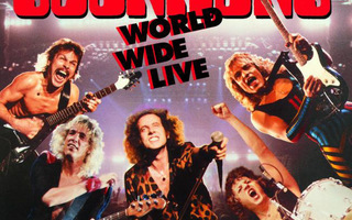 Scorpions (CD) VG+++!! World Wide Live -Vanha painos