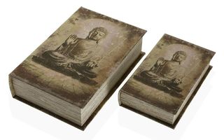 Koristerasia Versa Kirja Buddha Kangas Puu MDF 7