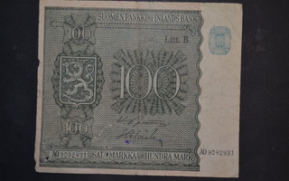 100 mk 1945 Litt.B
