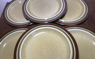 Arabia OTSO lautaset 25,5 cm 6 kpl, uudet