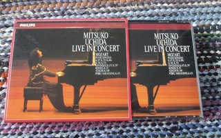 Mitsuko Uchida Live in Concert. Mozart. Philips 2CD