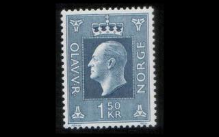 Norja 589 ** Olav V 1,50 kr (1969)