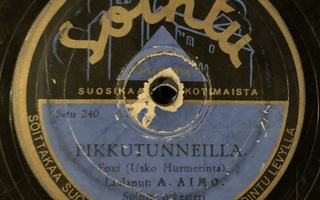 Savikiekko Sointu 78 rpm Pikkutunneilla/Napolitana