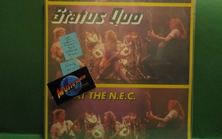 STATUS QUO - LIVE AT THE N.E.C. UUSI "SS" 3LP