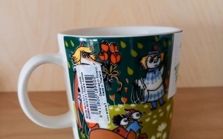 Muumimuki Tove Jansson 100 v. Käyttämätön, Arabian leima.