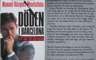 Manuel Vàzquez Montalbàn: Döden i barcelona  p.- 93
