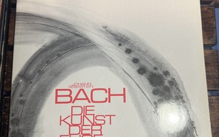 J. S. Bach: Die Kunst Der Fuge 2 x lp Finnlevy Suomi