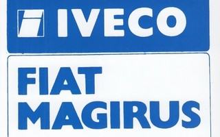 Iveco Fiat Magirus  tarra   p84