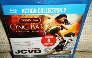 Action Collection 2 (muoveissa) Blu-ray (3 elokuvaa)