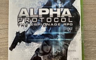 Alpha Protocol (xbox 360) (Uusi, muoveissa)