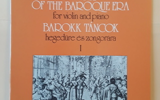 Dances of the baroque era, viulu, piano