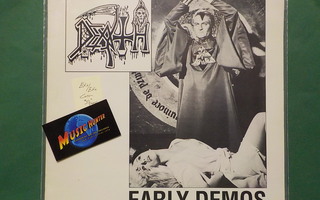 DEATH - EARLY DEMOS - GERMANY 90'S PRESS EX+/EX+ LP