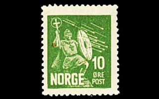 Norja 155 ** Pyhä Olavi 10 öre (1930)