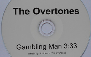 The Overtones – Gambling Man PROMO CDr-Single