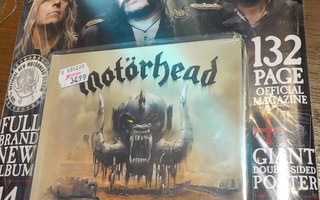 MOTÖRHEAD - AFTERSHOCK FANPACK CD + CLASSIC ROCK LEHTI