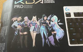 Logitech G Pro League of Legends (LoL) K/DA -pelinäppäimistö