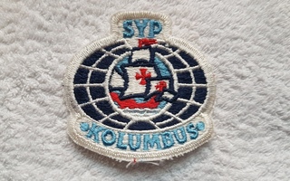 SYP Kolumbus - hihamerkki kangasmerkki