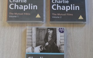 Charlie Chaplin Mutual ja Essanay Films 3kpl (DVD)