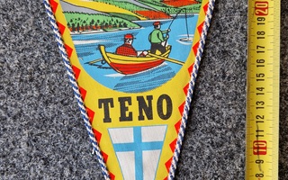 Utsjoki Teno vintage iso matkailuviiri