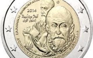 Kreikka 2014 2 € El Greco 2 euro kolikko