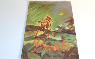 Bambie Walt Disney lasten satukirja vuodelta 1947