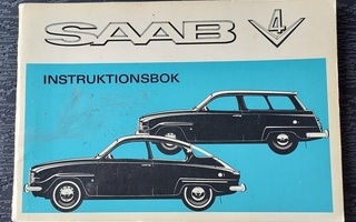 SAAB instruktionsbok  Käyttöohjekirja 1969 kieli: Ruotsi