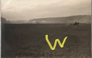 Valokuva RUK 1926 talvikurssi panssarit hyökkää