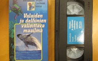 Jacques Cousteau - Valaiden ja delfiinien v. maailma (vhs)