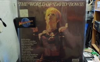 DAVID BOWIE - WORLD OF DAVID BOWIE LP UK-73 EX-/EX+