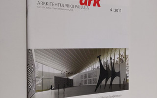 Arkkitehtuurikilpailuja ARK 4/2011 : Serlachius-museo Gös...
