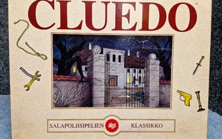 Cluedo lautapeli. Alga peli vuodelta 1992 huippukunta